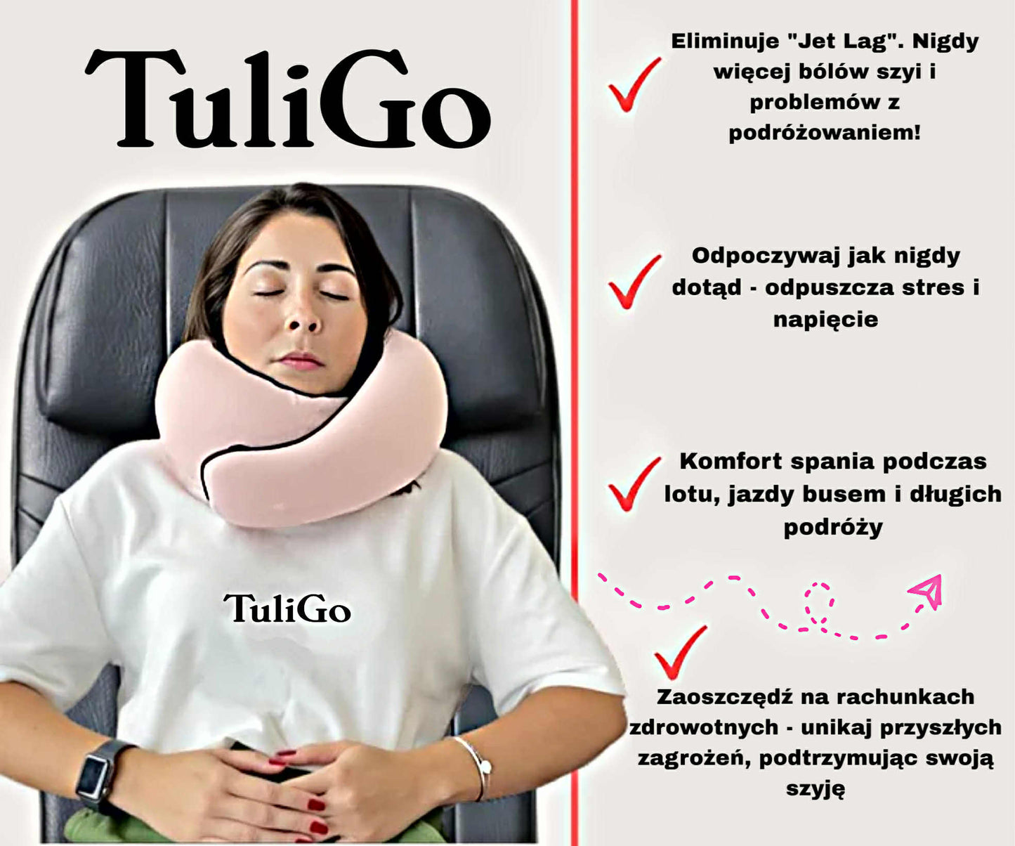 Poduszka Podróżna Premium TuliGo